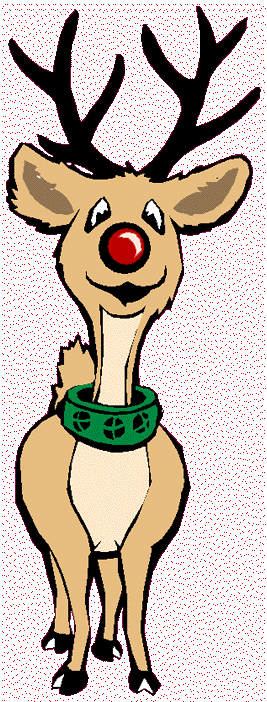 Rudolph blinking nose